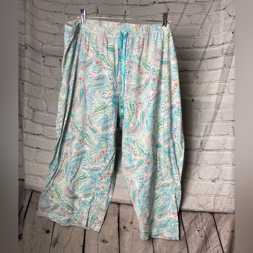 Paisley sleep pant, size 2x
